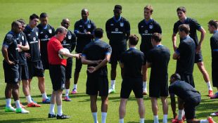 Roy Hodgson had a full squad in training